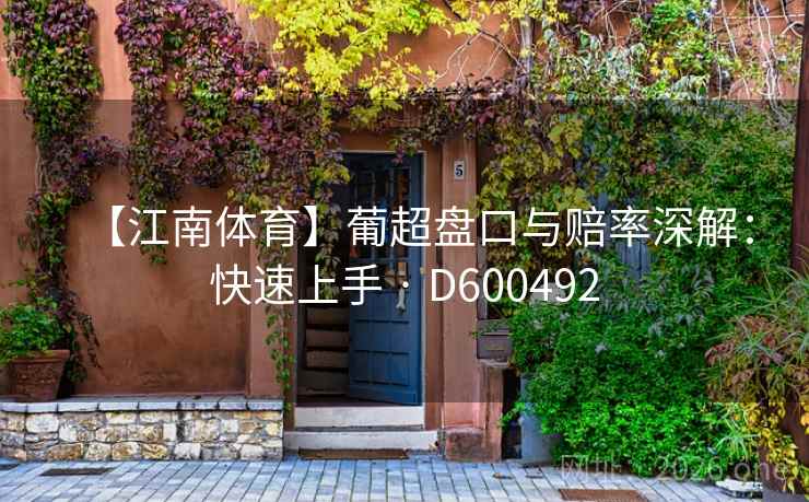 【江南体育】葡超盘口与赔率深解:快速上手 · D600492 第2张 【江南体育】葡超盘口与赔率深解:快速上手 · D600492 第2张